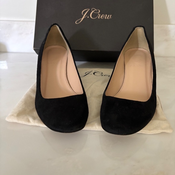 J. Crew black suede size 8 - Picture 10 of 12